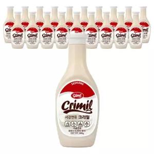 서강유업 연유 크리밀 500gx20개/빙수/팥빙수/재료/가정용/업체용/커피/카페/돌체/라떼/디저트/커피용/만들