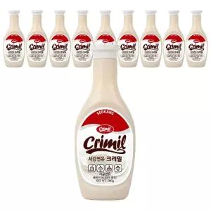 서강유업 연유 크리밀 500gx10개/빙수/팥빙수/재료/가정용/업체용/커피/카페/돌체/라떼/디저트/커피용/만들