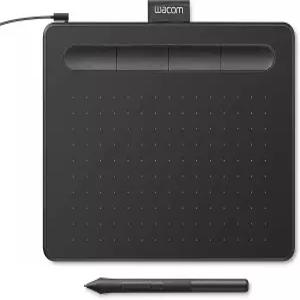 Wacom Intuos 소형 그래픽 드로잉 태블릿 교육 및 소프트웨어 포함 크롬북 Mac Android Windows와 호환되는