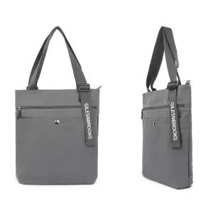 남녀공용 지퍼 오픈형 패브릭 에코백 여성가방 캔버스백 간결한디자인 캐주얼한스타일