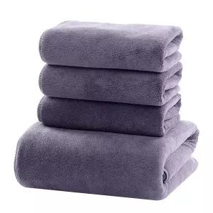 셀프세차 극세사 180x80 그레이 타월 타올 수건 막타월 드라잉