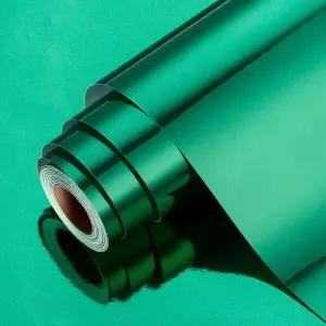 메이플러스 그린 크리스마스 포장지 결혼식 발렌타인데이 생일 베이비 샤워 DIY 부케17인치 X 33피트용