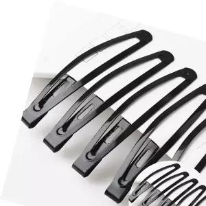 바나나핀 똑딱이핀 앞머리 헤어핀 집게핀 12개 1세트