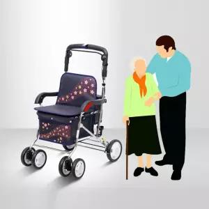 할머니가 할아버지가 좋아하는 다기능 보행보조차/튼튼한보행기/보행기보조/노약자보행기/경량보행차/고령