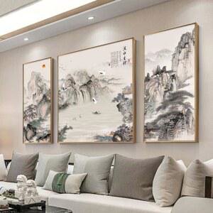 대형 동양화 풍경 소나무 A1676 재물복 푸른 수묵화 K형 DIY 그림 명화