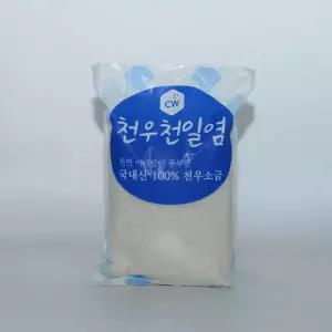 천연미네랄 천일염 호렴 굵은소금 3kg 고기 스프 김치 겉절이 식자재 식당재료 가공식품 양념 조미료 향신