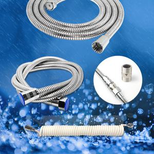 메탈 샤워호스 1.5M 2M 3M 스테인레스 샤워기 호스 줄 연결구 꼬임방지 물때방지
