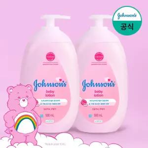 [존슨즈베이비/공식] 핑크로션 500ml x2 외 유아바디케어 모음전(로션,워시,오일 외)