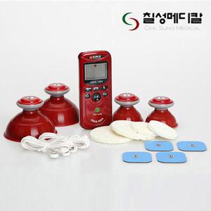 백의천사 저주파자극기(부항+저주파 마사지기) 안마기 근육자극기 가정용