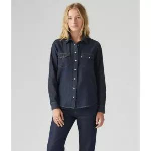 리바이스 LEVIS 여성 아이코닉 웨스턴 데님셔츠 16786-0101 595556
