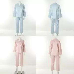 [비너스]비너스 VPAA202MVPAA202W 부드러운 실크필 커플 파자마세트