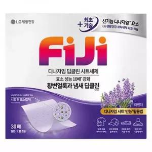 엘지생활건강 FIJI 파워시트 라벤더 듀얼 30매 (WFK9A89)