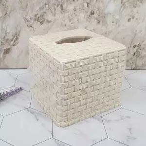 (아이보리) 라탄 냅킨함/냅킨/케이스/냅킨통/디스펜서/넵킨통/넵킨/업소용/티슈함/식당/휴지함/가게/휴지