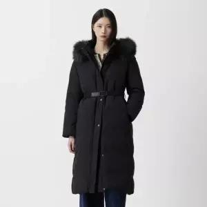 [롯데백화점]쥬크 폭스퍼 벨티드 야상 롱 구스 다운 Z254PSG184