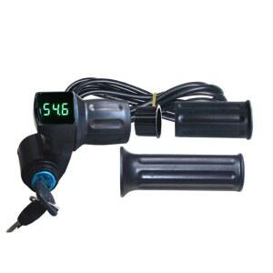 키박스 반그립 속도조절기 핸들바 전압 스로틀 전동킥보드 자물쇠 잔량확인 볼트게이지