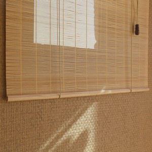 대나무 커튼 블라인드 양산 인테리어 베란다 롤업 대나무발 야외 커튼을