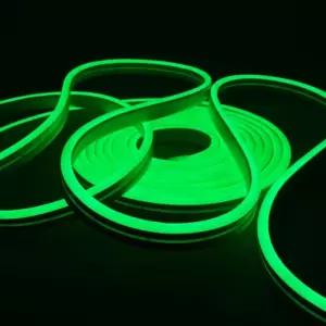 DC12V용 면발광 네온플렉스 LED바 5M롤 그린LED줄 홈조명 바인테리어 트렁크등 셀프인용품 자동차꾸미기 간