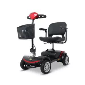 AU테크 전동스쿠터 안장 회전가능 공원 보조바퀴 장착 전기바이크