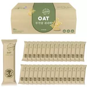 무가당 귀리바 오트밀 식사대용 영양간식 푸드스토리5.6 30봉입