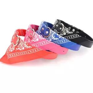 고퀄리티   액세서리 삼각 스카프 빨강 목줄 고양이 강아지 산책 애완동물 패션