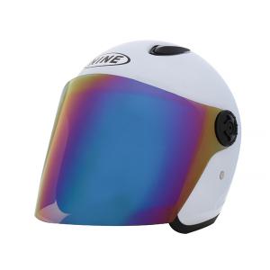 나인헬멧 기본 레인보우쉴드 하이바 하프 오픈페이스 오토바이헬멧 바이크헬멧 스쿠터헬멧 튜닝헬멧 하이바