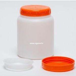 HDPE 원형 광구병 3.5L 분말병 플라스틱병