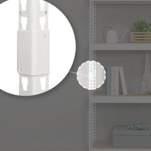 스피드랙 전용 기둥 연결 브라켓 부품 / 4개입 구성