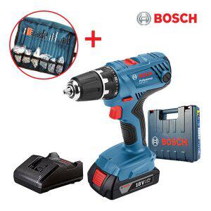 [보쉬] 18V 충전전동드릴 GSR 18V-21(1B_1.5AH)액세사리100p포함