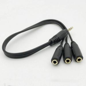 M플러그 3출력 스테레오 F오디오 분배기 케이블