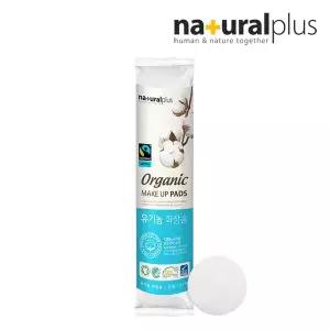 [내츄럴플러스] 유기농 화장솜 원형 100매