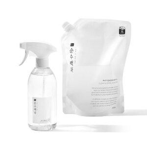 (품절임박 / 11번가 파격가) 순수백과 피톤치드 스프레이 1.5L 편백수 천연 공기 섬유탈취제 편백나무원액