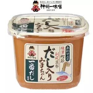 신주일미 아와세 미소된장 750g 컵 된장