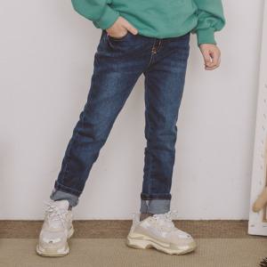 루알라키즈 아동용 델루나 허리밴딩 스판 중청 데님 7호-17호 3217B