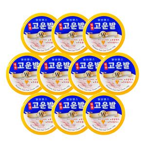웰빙헬스 명품 고운발 크림 110g 10개 발각질 굳은살 풋케어