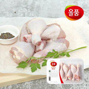 [올품] 1등급 국내산 냉장 닭다리(북채) 2kg (500gx4팩)