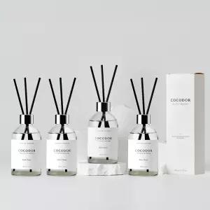 [2+2 HOT! 구성]코코도르 화이트라벨 디퓨저 200ml X 4개 / 실내방향제 집들이 선물 심플 모던 디퓨저 선물