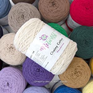 리트위스트 체이니 코튼/마크라메 리사이클실 소품실 면사 네트백 뜨기 에코백 만들기