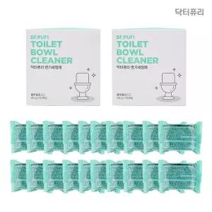 닥터퓨리 프리미엄 국산 변기세정제 40g 10개입 x 2개