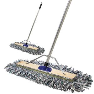 홀더 색사 강당걸레 60cm + 삼각지지대 + 스텐자루 120cm