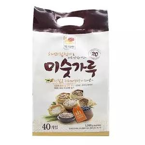 뚜레반 미숫가루 26g x 40포 (스틱)/사무실 탕비실 회사 간편 스틱커피