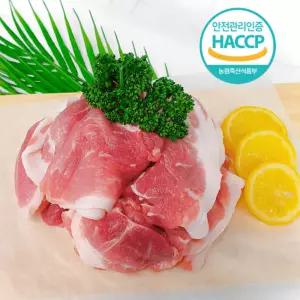 [디에스미트] 국내산 돼지고기 한돈 앞다리살 제육용 1kg 우시산한돈 냉장