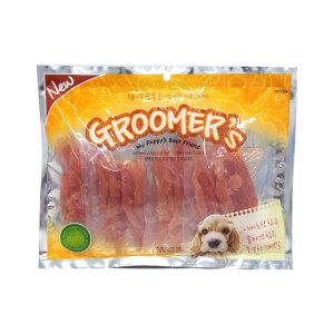 그루머스 꽈배기 사사미 400g 기호성 좋은 애견 강아지 영양 육포 건강 대용량 간식