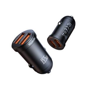 맥도도 CC295 15.5W 미니 2포트 LED 차량용 고속충전기 USB-A타입X2