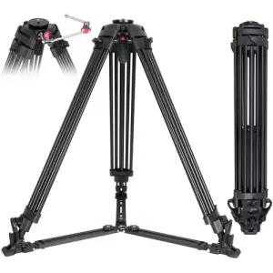 HORUSBENNU HVD-G1200 비디오삼각대+MV-115F 헤드