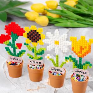 클레이피아 디폼블럭 6mm 화분 만들기 튤립 카네이션 데이지 해바라기