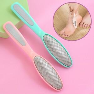 발각질제거기 뒤꿈치관리 콘커터 풋샤프너 SW28007 발밀이스틱 굳은살 스텐풋브러쉬 스테인리스 풋파일