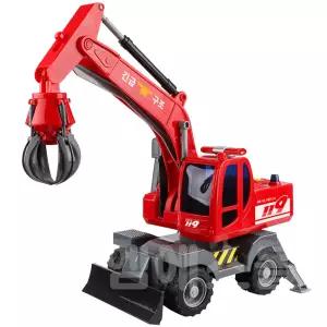바니랜드 119 구조 포크레인 프릭션 중장비 완구