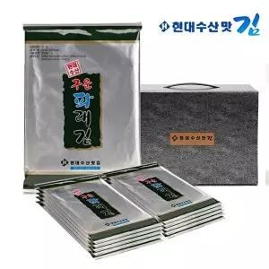 현대수산맛김 보령 대천김 파래김 전장김 15봉 /조미김/구운김