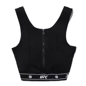 [롯데백화점]유에프씨 스포츠 UFC 무브 슬림핏 앞지퍼 브라탑 (W) 블랙 U4SLT3230BK