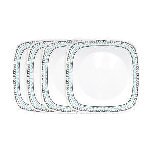 [대구백화점] [코렐]포크 스티치 사각대접시4P